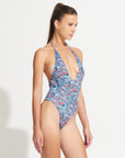 Morrato One Piece Marylin One Piece Doodle Blue