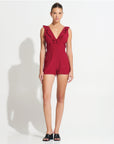 Morrato Playsuit Iris Playsuit Wine