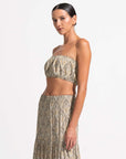 Morrato Top Estrella Bandeau Top Primavera Parchment