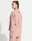 Morrato Top Mirrar Shirt Rose Tan