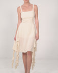 Nash Midi Dress Ivory