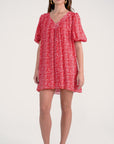 Robe mini Eimaan Geneva Rouge