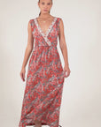 Jewel Maxi Dress Daviana Orange Red