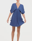Mani Mini Dress Azure