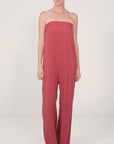 Clay Jumpsuit Cocoa Cherry