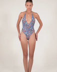 Marylin One Piece Doodle Blue